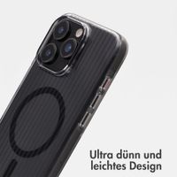 Accezz Lite Backcover mit MagSafe | Fluted | Apple iPhone 16 Pro Max - Schwarz