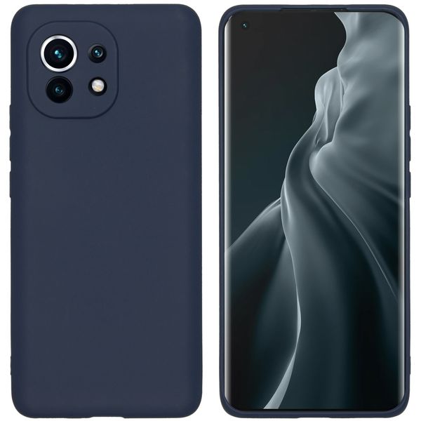 imoshion Color TPU Hülle für das Xiaomi Mi 11 - Dunkelblau