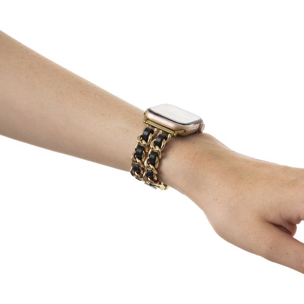 iDeal of Sweden Chain Watch Band für Apple Watch | 38/40/41/42 mm - Noir Gold