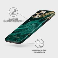 Burga Tough Back Cover für das iPhone 13 Pro - Emerald Pool