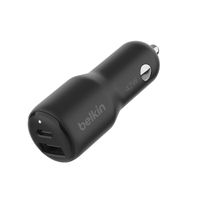 Belkin BoostCharge 2-Port-Autoladegerät USB-C/USB-A 42 W - Schwarz