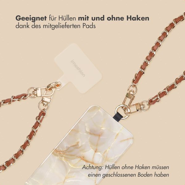 imoshion PU Leder Handyketten Set – Braun