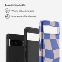 Selencia Vivid Tough Back Cover für das Google Pixel 8 Pro - Groovy Sapphire Blue