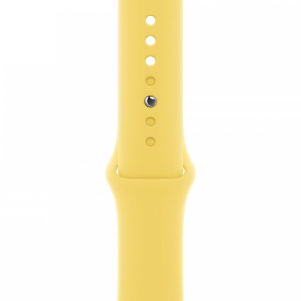 Apple Sport Band für die Apple Watch Series 1-10 / SE / Ultra (2) - 42/44/45/46/49 mm - Lemon Zest