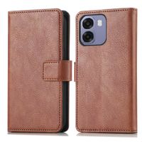 imoshion Luxuriöse Klapphülle Oppo A6x (4G/5G) - Braun