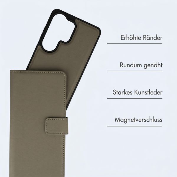 imoshion Herausnehmbare 2-in-1 Luxus-Bookcase Samsung Galaxy S26 Ultra - Grün