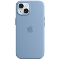 Apple Silikon-Case MagSafe für das Apple iPhone 15 - Winter Blue