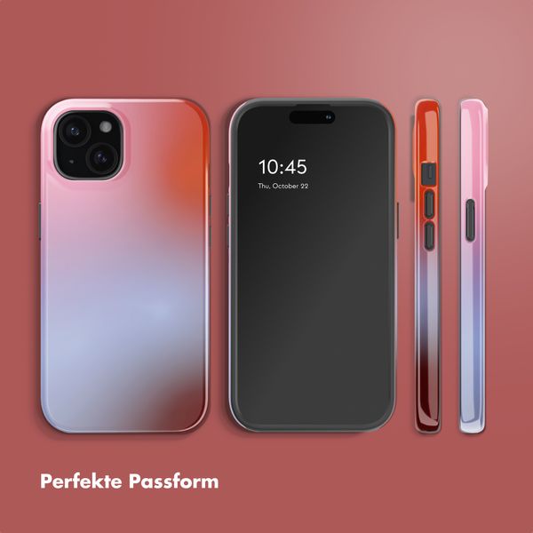 Selencia Vivid Rückabdeckung mit MagSafe Apple iPhone 15 - Gradient Soft Blush
