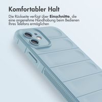 imoshion EasyGrip Back Cover für das iPhone 12 - Hellblau