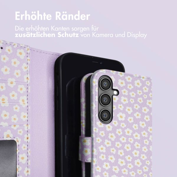 imoshion Design Klapphülle Samsung Galaxy S23 FE - White Daisy