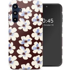 Selencia Vivid Back Cover Samsung Galaxy A16 - Choco Flower Pop