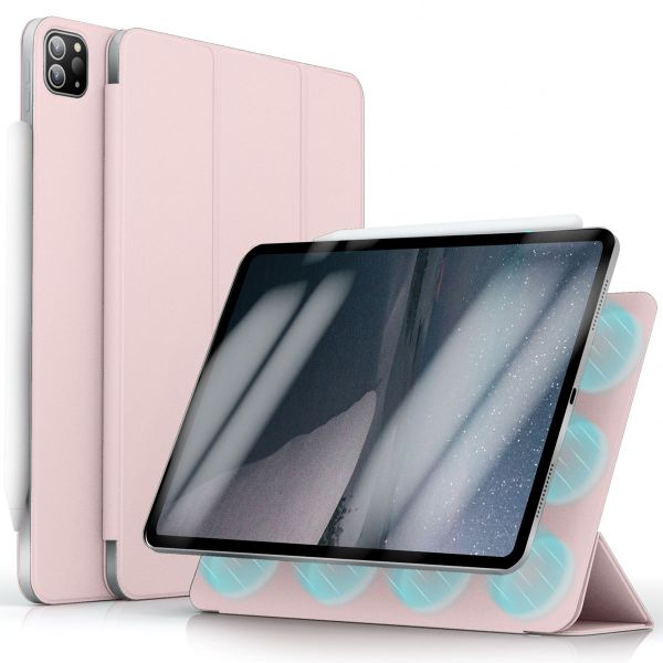 imoshion Magnetic Klapphülle für das iPad Pro 11 (2018/2020/2021/2022) - Rosa