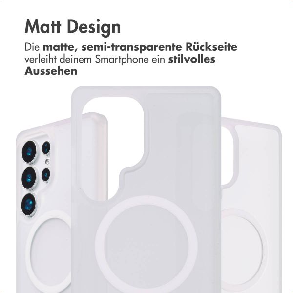 imoshion Color Guard Back Cover mit MagSafe für das Samsung Galaxy S25 Ultra - Weiß