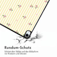 imoshion Design Trifold Klaphülle Apple iPad Air 11 Zoll (2026) M4 / (2025) M3 / (2024) M2 / Air 5 (2022) / Air 4 (2020) - Garden Stripes