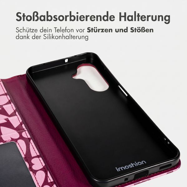 imoshion Design Klapphülle Samsung Galaxy A56 - Hearty Blush