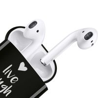 imoshion Design Hardcover Case Apple AirPods 1 / 2 - Live Laugh Love