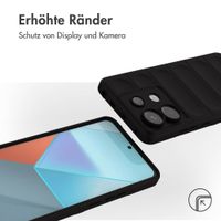 imoshion EasyGrip Back Cover für das Xiaomi Poco X6 Pro - Schwarz