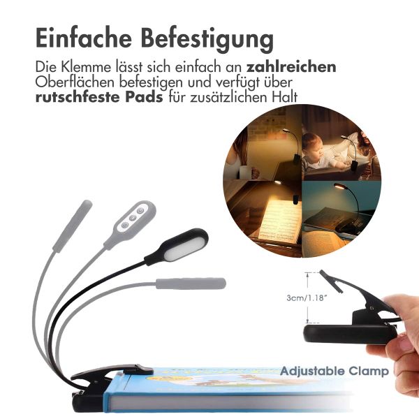 imoshion ﻿ LED-Leselampe - Schwarz