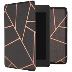 imoshion Design Slim Hard Case Sleepcover für das Amazon Kindle Paperwhite 4 (2018) - Black Graphic