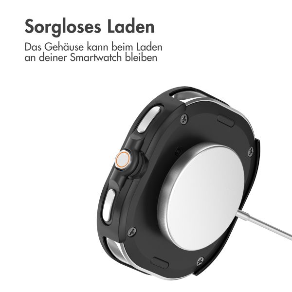 imoshion Bumper Hard Case für das Samsung Galaxy Watch 8 Classic (46 mm) - Schwarz