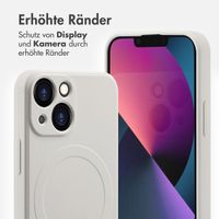 imoshion Color Back Cover mit MagSafe Apple iPhone 13 Mini - Beige