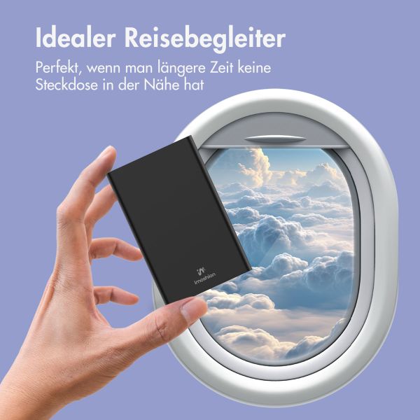 imoshion Ultra Series Powerbank 10.000 mAh - Schwarz