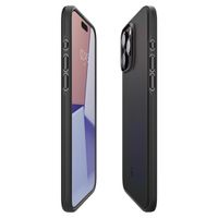 Spigen Thin Fit™ Hardcase für das Apple iPhone 15 Pro - Schwarz