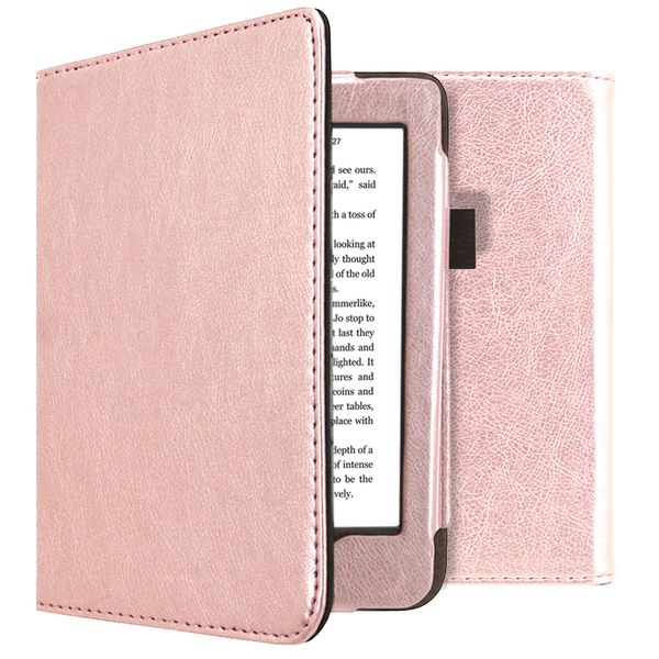 imoshion Vegan Leather Klapphülle Kobo Nia - Roségold