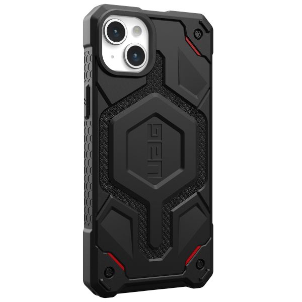 UAG Monarch Pro Backcover für das iPhone 15 Plus - Kevlar Black