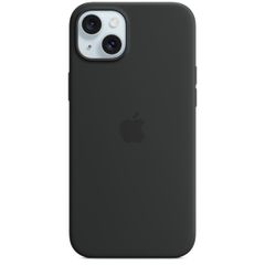 Apple Silikon-Case MagSafe für das Apple iPhone 15 Plus - Black