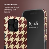 Selencia Vivid Rückabdeckung mit MagSafe Apple iPhone 16 Pro Max - Pied-de-Poule