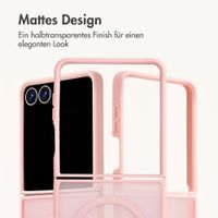 imoshion Color Guard Back Cover mit MagSafe Samsung Galaxy Z Flip 8 - Hellrosa