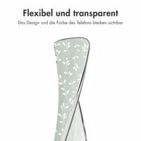 imoshion Design Hülle Samsung Galaxy S24 FE - Smoke Green Flowers