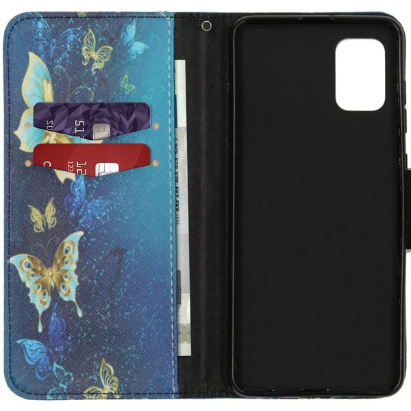 Design TPU Klapphülle für das Samsung Galaxy A31