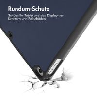 imoshion Trifold Klapphülle Apple iPad 6 (2018) 9.7 Zoll / iPad 5 (2017) 9.7 Zoll / Air 2 (2014)/Air 1 (2013) - Dunkelblau