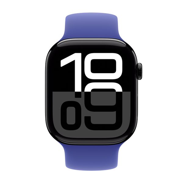 Apple Silikon Solo Loop für  Apple Watch | 38/40/41/42 mm - Größe 3 - Ultramarine