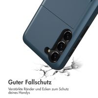 imoshion Backcover mit Kartenfach für das Samsung Galaxy S23 - Dunkelblau