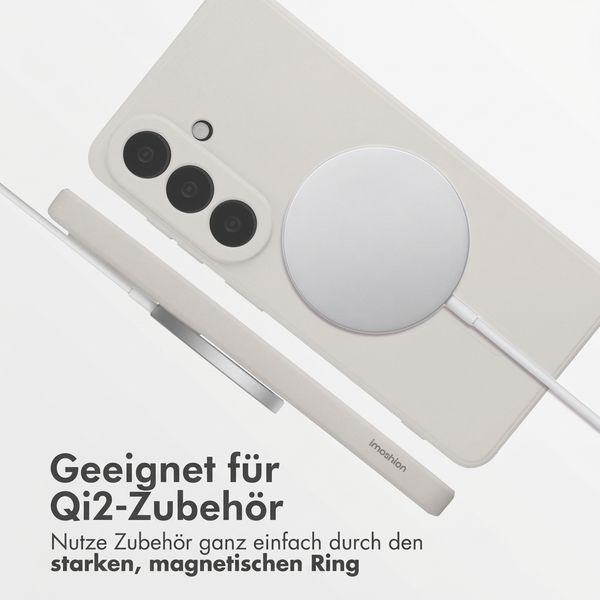 imoshion Color Back Cover mit MagSafe Samsung Galaxy S26 Plus - Beige