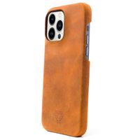 Wachikopa Full Wrap Back Cover für das iPhone 13 Pro - Camel