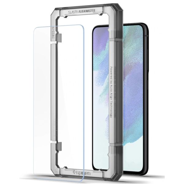 Spigen AlignMaster Full Cover Screen Protector 2-Pack für das Samsung Galaxy S21 FE