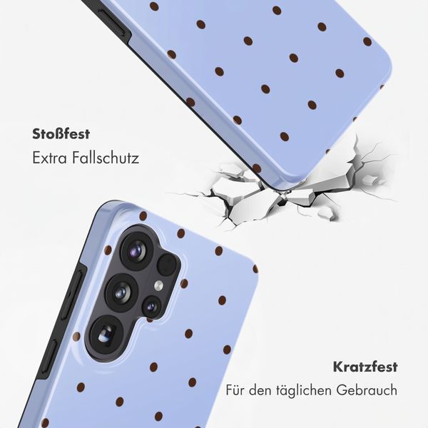 Selencia Vivid Back Cover Samsung Galaxy S26 Ultra - Happy Dots Digital Sky