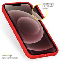 Accezz Liquid Silikoncase Apple iPhone 13 Pro Max - Rot