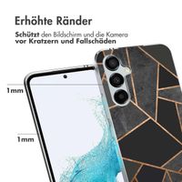 imoshion Design Hülle für das Samsung Galaxy A54 (5G) - Black Graphic