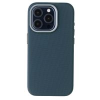Accezz Mesh Backcover mit MagSafe Apple iPhone 15 Pro - Dunkelblau