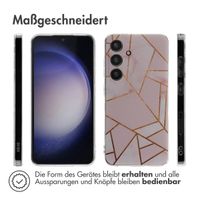 imoshion Design Hülle Samsung Galaxy S24 - Pink Graphic