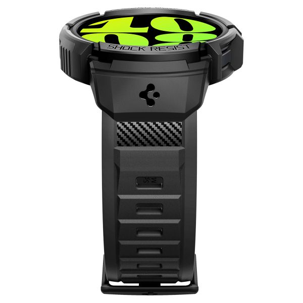 Spigen Rugged Armor™ Pro Case für die Samsung Galaxy Watch 6 - 44 mm - Schwarz