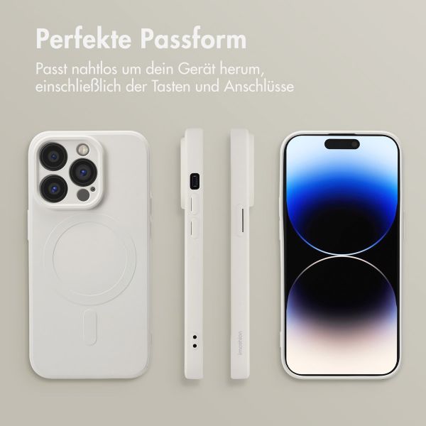 imoshion Color Back Cover mit MagSafe Apple iPhone 14 Pro - Beige
