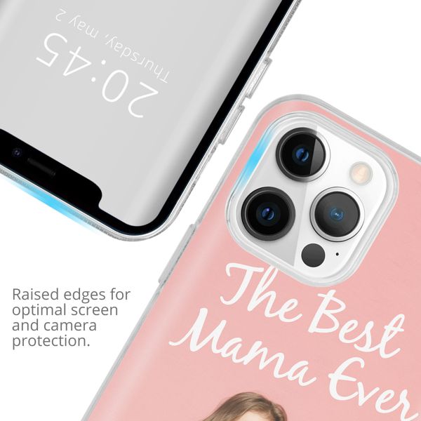 Gestalte deine eigene Apple iPhone 13 Pro Gel Hülle - Transparent