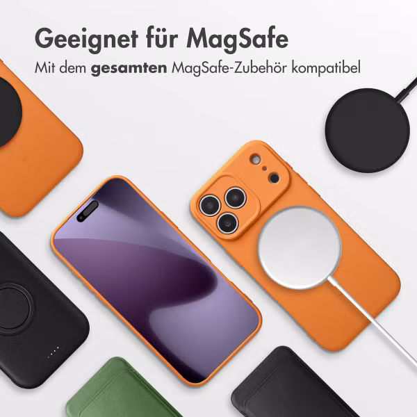 imoshion Color Back Cover mit MagSafe Apple iPhone 17 Pro Max - Neon Orange
