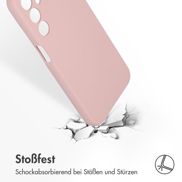 Accezz Liquid Silikoncase für das Samsung Galaxy A25 (5G) - Rosa